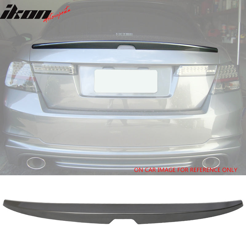 2008-2012 Honda Accord Sedan Painted ABS Rear Trunk Spoiler Wing