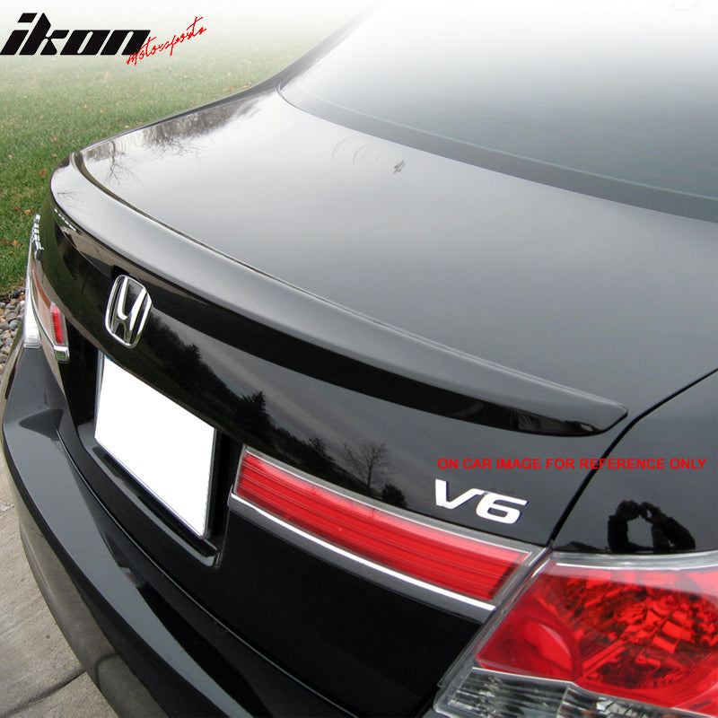 2008-2012 Honda Accord Sedan Painted ABS Rear Trunk Spoiler Wing