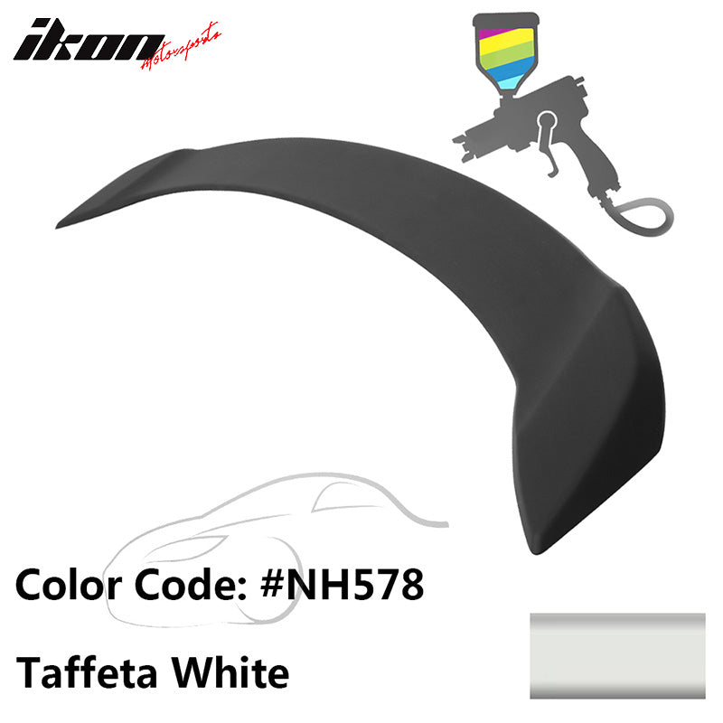 2008-12 Honda Accord 8th 4DR OE Style Matte Black Trunk Spoiler ABS