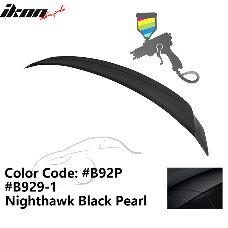 2018-2022 Honda Accord OE Style Painted Rear Trunk Spoiler ABS