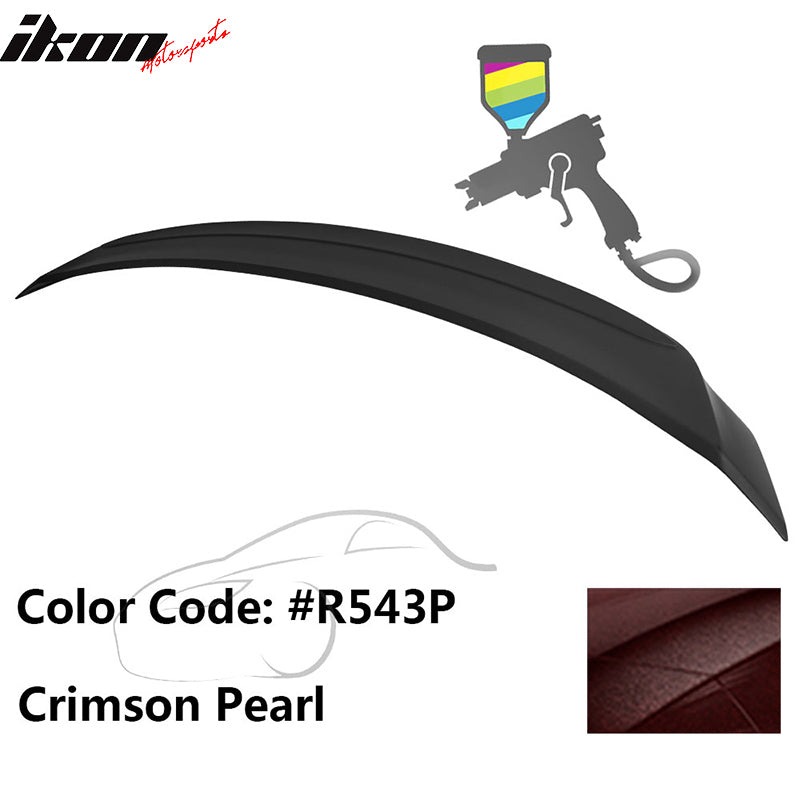 2018-2022 Honda Accord OE Style Painted Rear Trunk Spoiler ABS