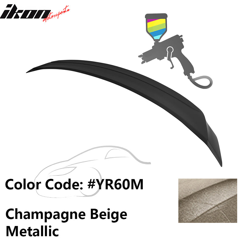 2018-2022 Honda Accord OE Style Painted Rear Trunk Spoiler ABS