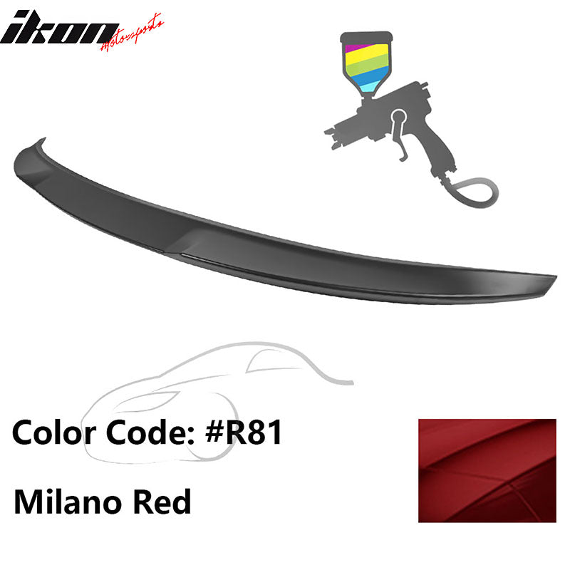 2018-2022 Honda Accord 10th V Style Rear Trunk Spoiler ABS