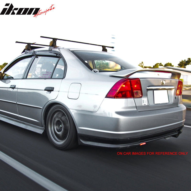 2001-2005 Honda Civic Sedan Factory Style Painted Trunk Spoiler