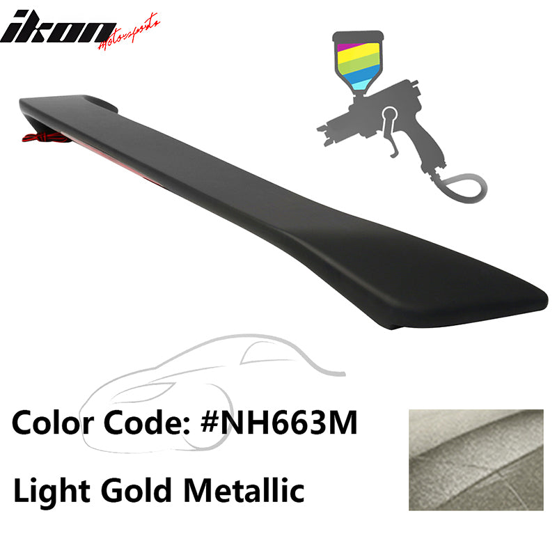 2001-2005 Honda Civic Sedan Factory Style Painted Trunk Spoiler