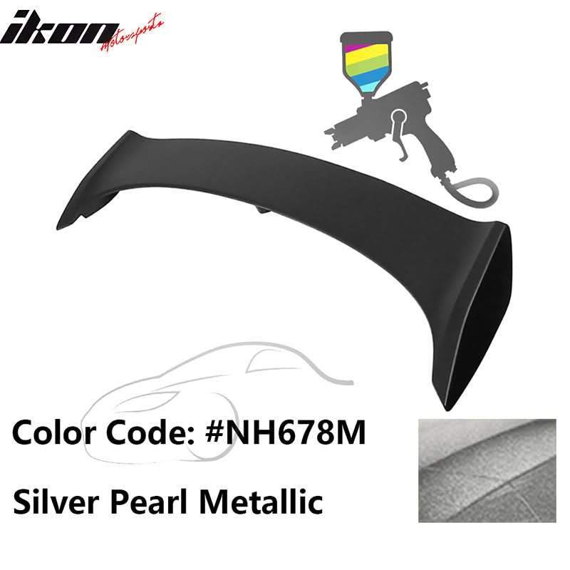 2006-2011 Honda Civic Painted Trunk Spoiler 3rd Brake LED Light ABS