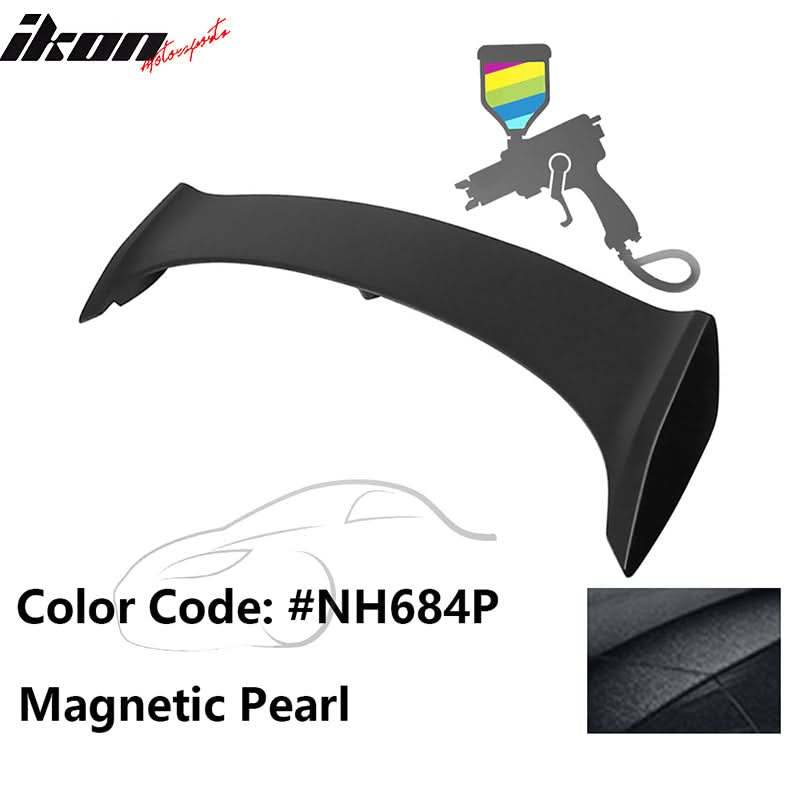 2006-2011 Honda Civic Painted Trunk Spoiler 3rd Brake LED Light ABS