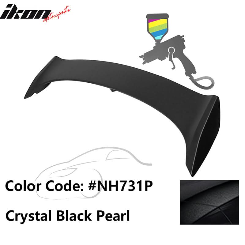 2006-2011 Honda Civic Painted Trunk Spoiler 3rd Brake LED Light ABS