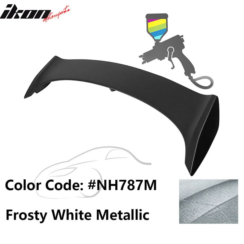 2006-2011 Honda Civic Painted Trunk Spoiler 3rd Brake LED Light ABS