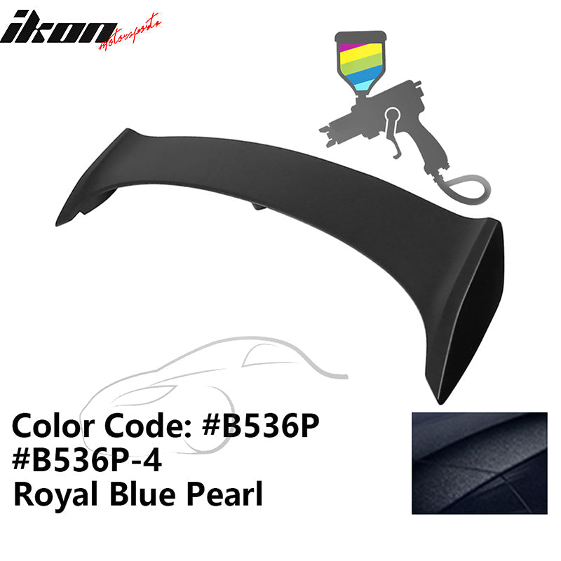 2006-2011 Honda Civic Painted Trunk Spoiler 3rd Brake LED Light ABS