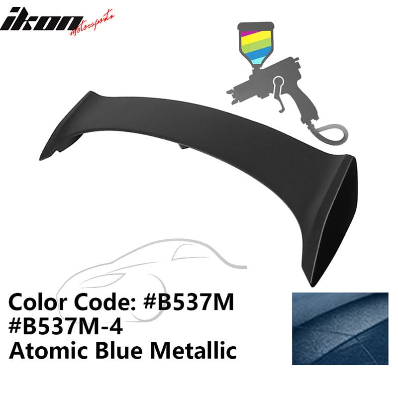 2006-2011 Honda Civic Painted Trunk Spoiler 3rd Brake LED Light ABS