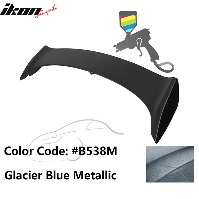 2006-2011 Honda Civic Painted Trunk Spoiler 3rd Brake LED Light ABS