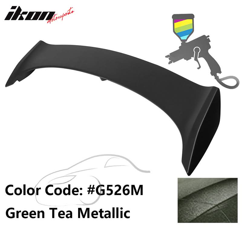 2006-2011 Honda Civic Painted Trunk Spoiler 3rd Brake LED Light ABS