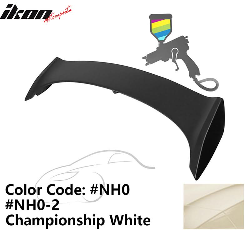 2006-2011 Honda Civic Painted Trunk Spoiler 3rd Brake LED Light ABS