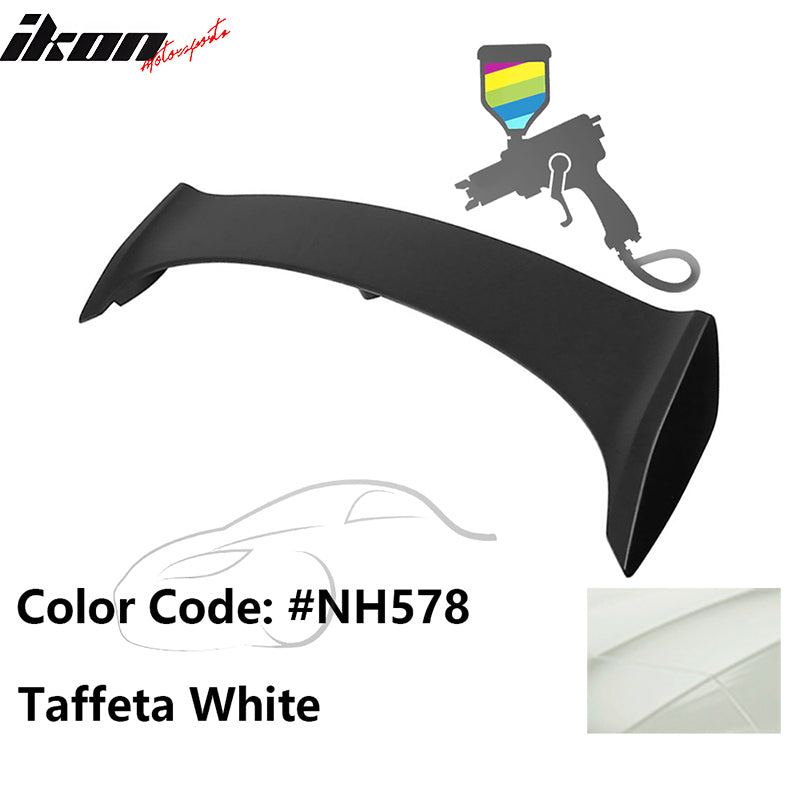 2006-2011 Honda Civic Painted Trunk Spoiler 3rd Brake LED Light ABS