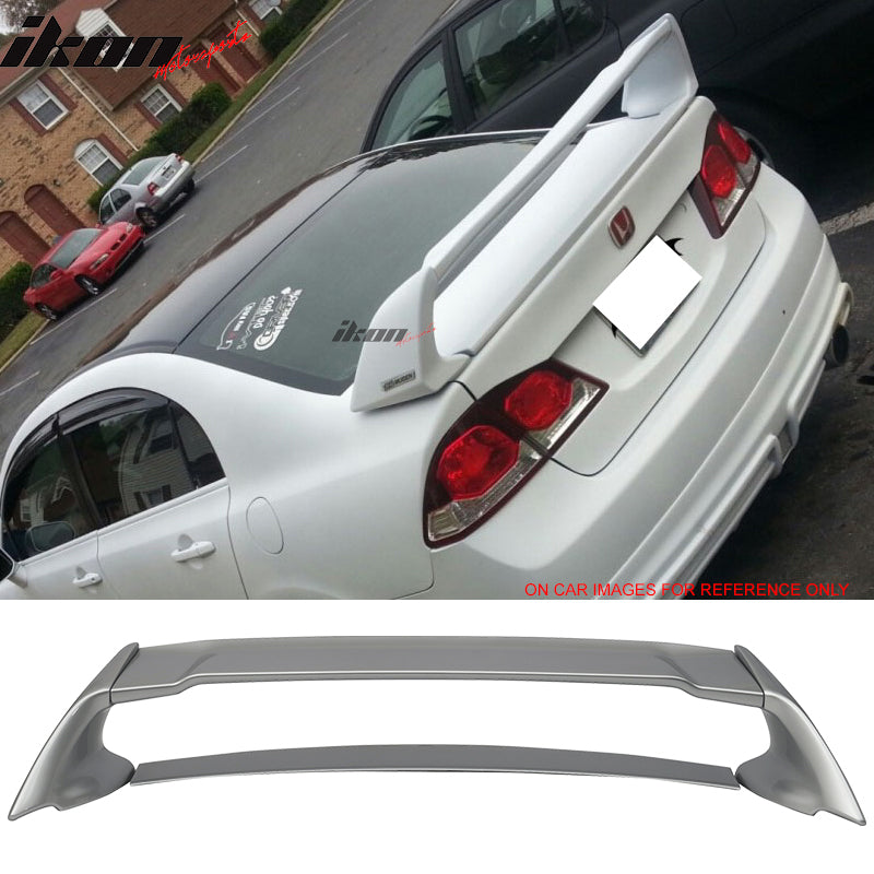 2006-2011 Honda Civic Rear Spoiler Wing Mugen Style ABS