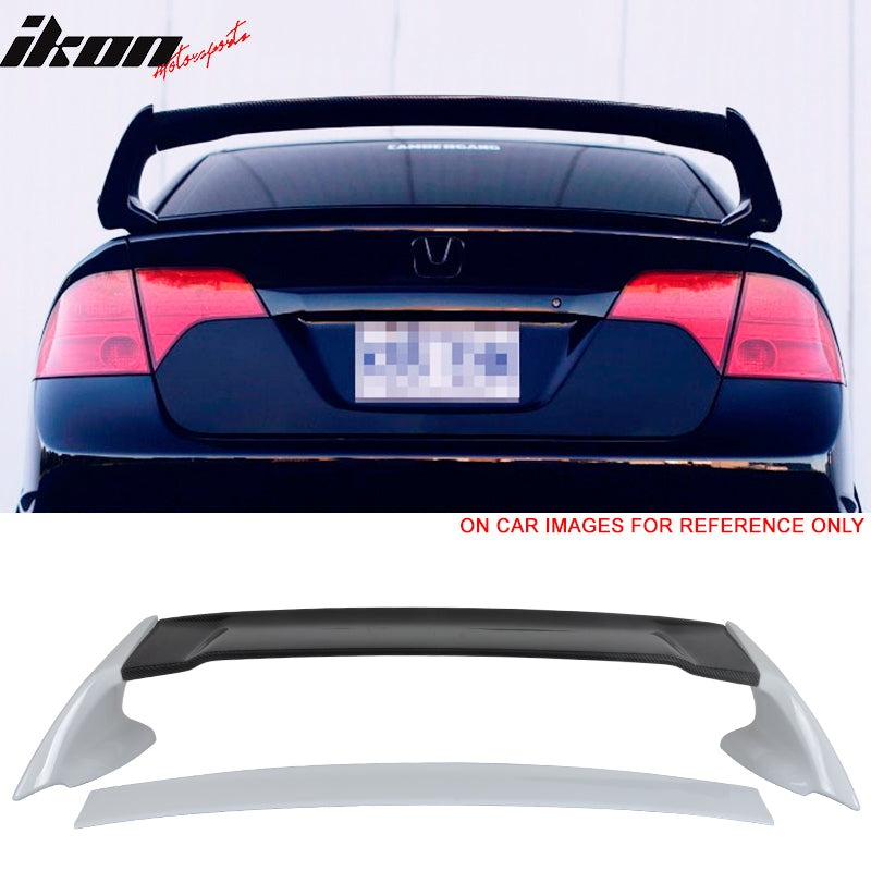 2006-2011 Honda Civic Mugen Style Painted Trunk Spoiler ABS CF Top