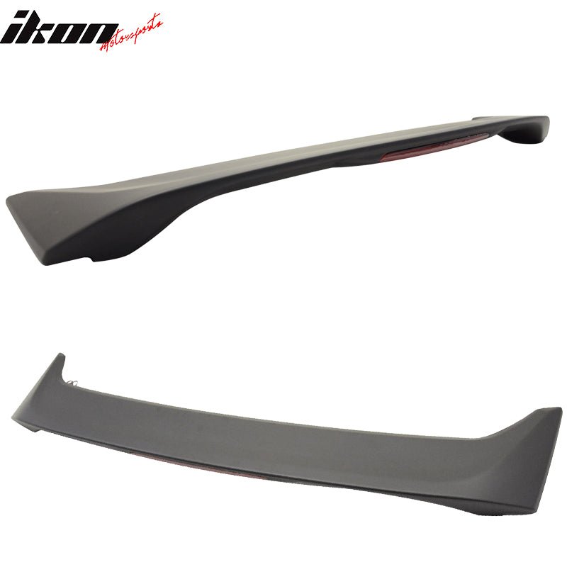 06-11 Honda Civic Sedan OE Style Matte Black Rear Spoiler Wing LED ABS