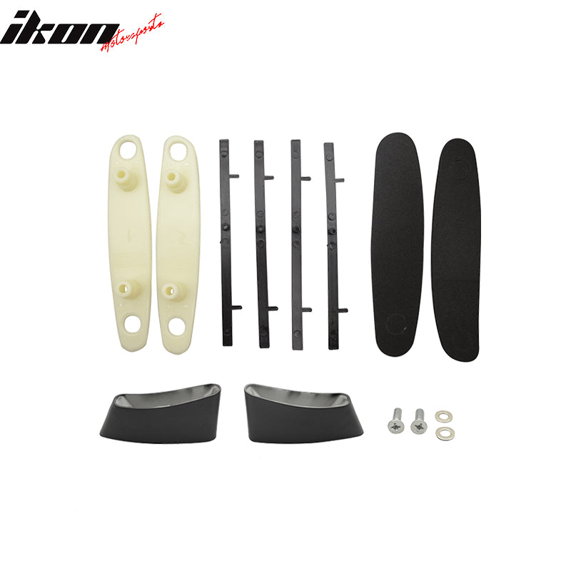 2006-2011 Honda Civic Sedan OE Style Matte Black Rear Spoiler Wing ABS