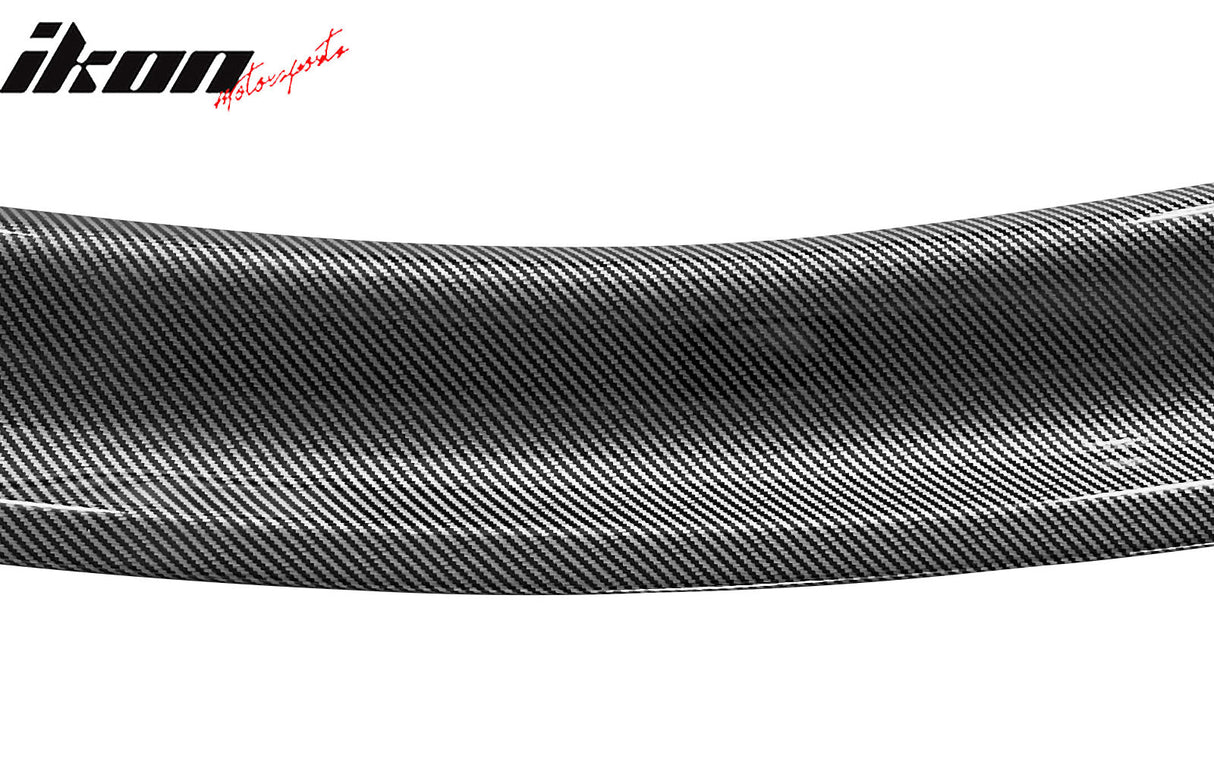 2006-2011 Honda Civic 4DR R Style Carbon Fiber Print Trunk Spoiler ABS