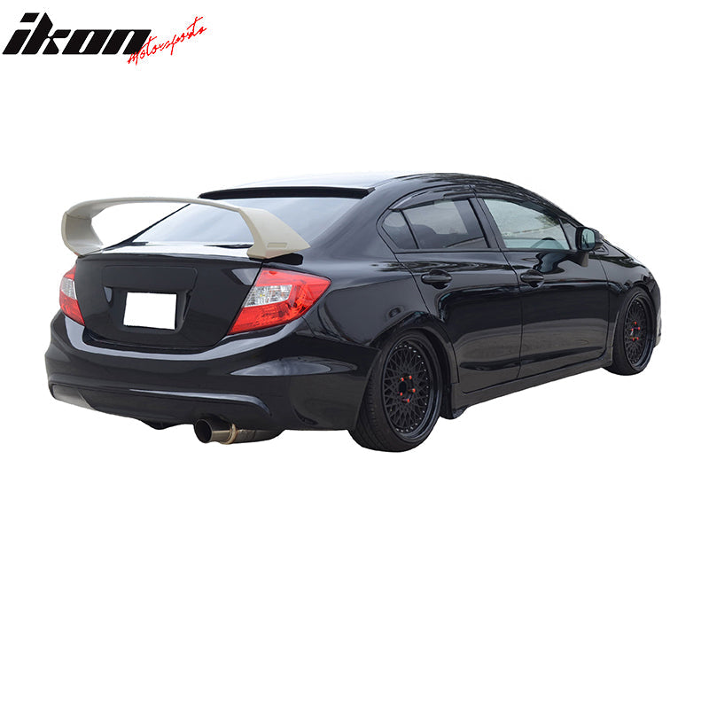 2012-2014 Honda Civic Mugen Trunk Spoiler ABS
