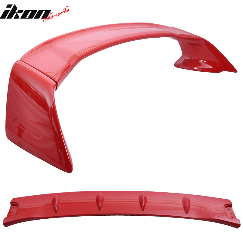 2012-2015 Honda Civic Sedan Mugen Style Painted Trunk Spoiler Wing