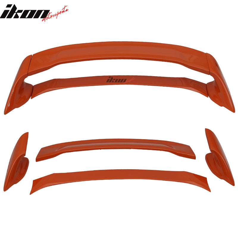 2012-2015 Honda Civic Sedan Mugen Style Painted Trunk Spoiler Wing