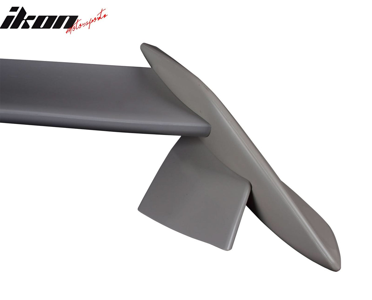 2016-2021 Honda Civic 10th Coupe TR Style Unpainted Gray Trunk Spoiler