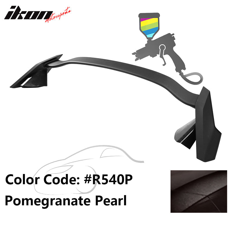 2016-2021 Honda Civic Sedan Painted Type R Trunk Spoiler ABS