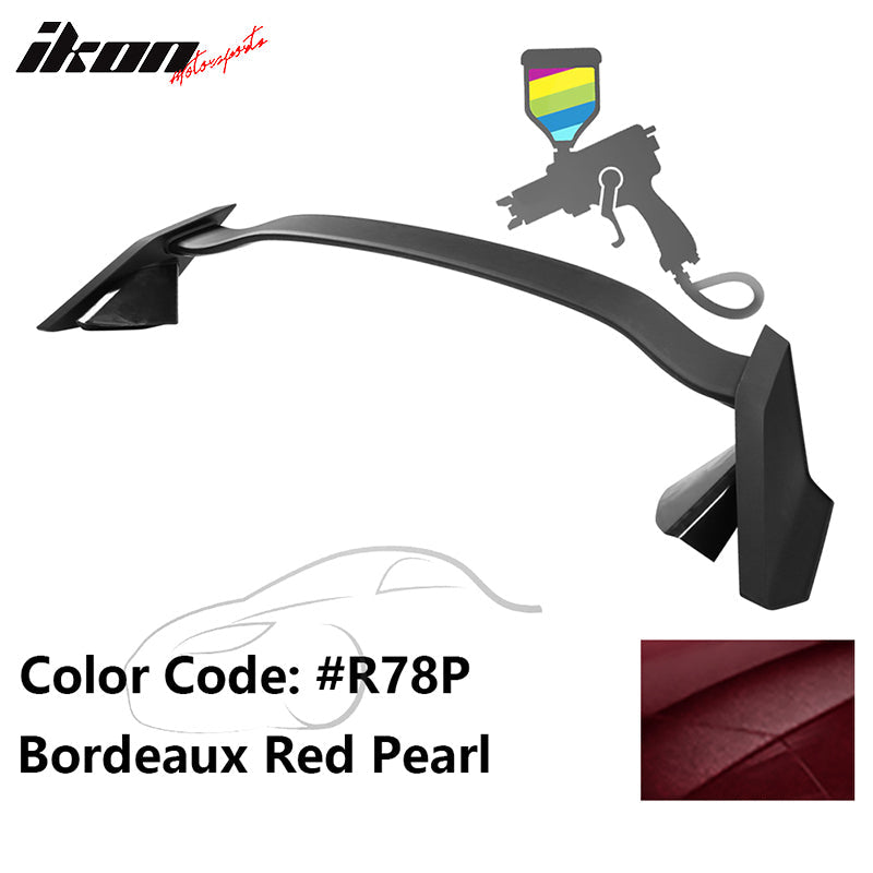 2016-2021 Honda Civic Sedan Painted Type R Trunk Spoiler ABS