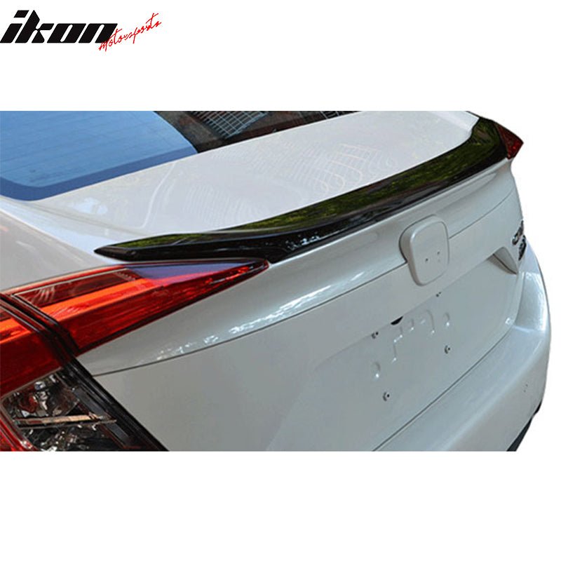 16-21 Honda Civic X Sedan 4Dr OE Rallye Red # R513 Rear Spoiler Wing