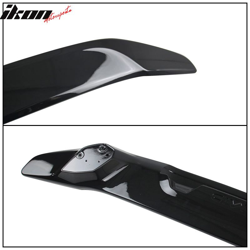 2016-2021 Honda Civic X Sedan Trunk Spoiler with LED Brake Light ABS