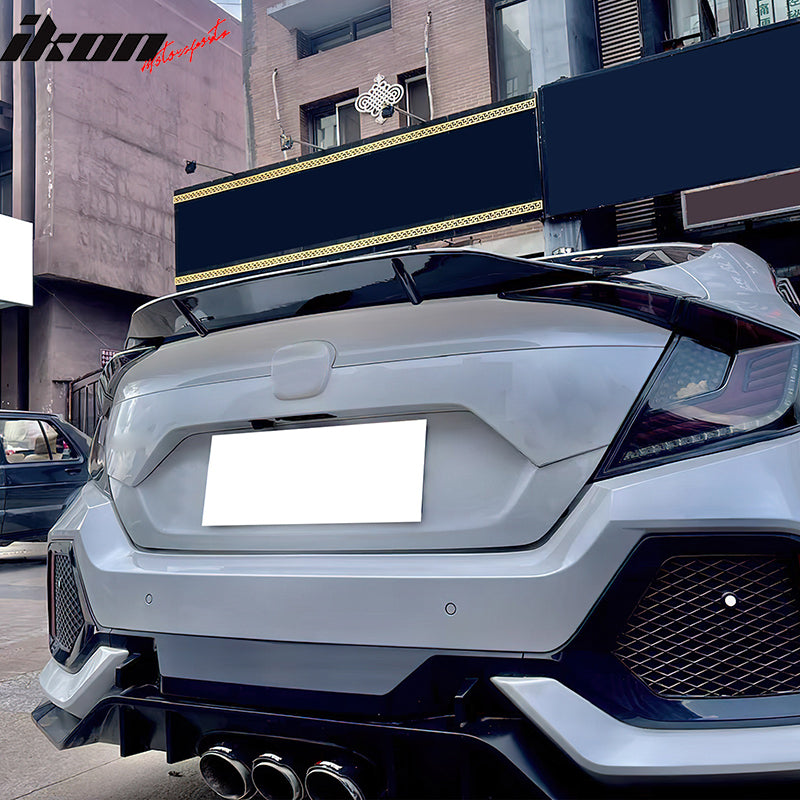 2016-2021 Honda Civic Sedan R Style Trunk Spoiler ABS