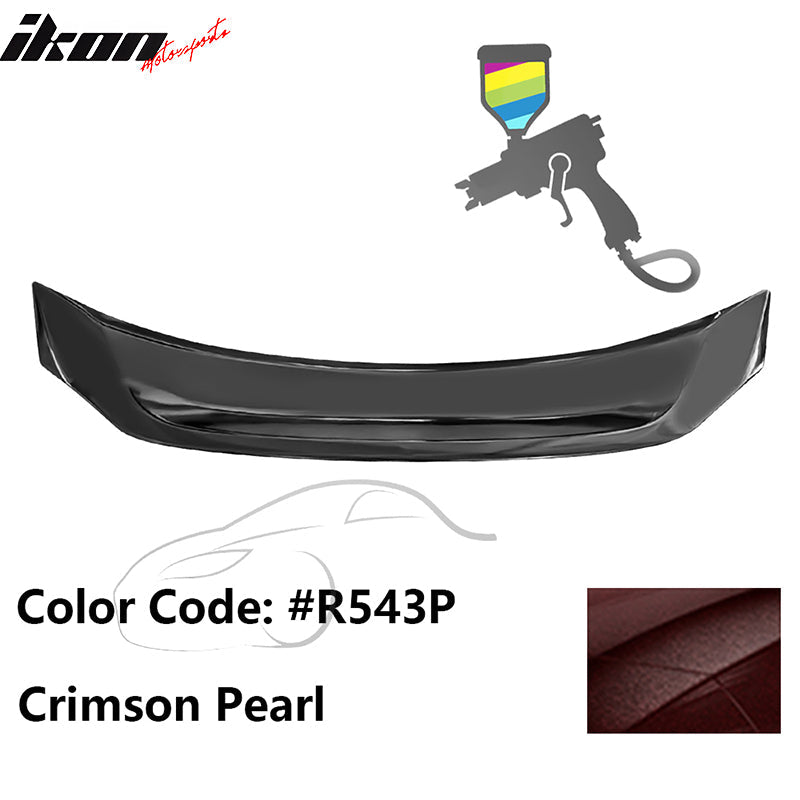 2016-2021 Honda Civic Sedan R Style Trunk Spoiler ABS