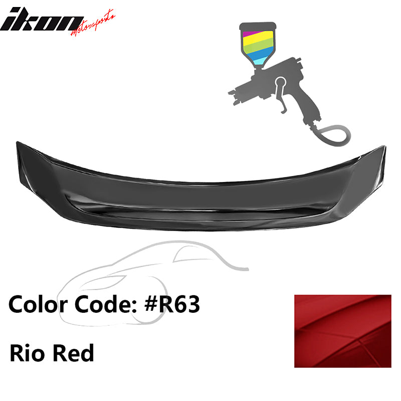 2016-2021 Honda Civic Sedan R Style Trunk Spoiler ABS