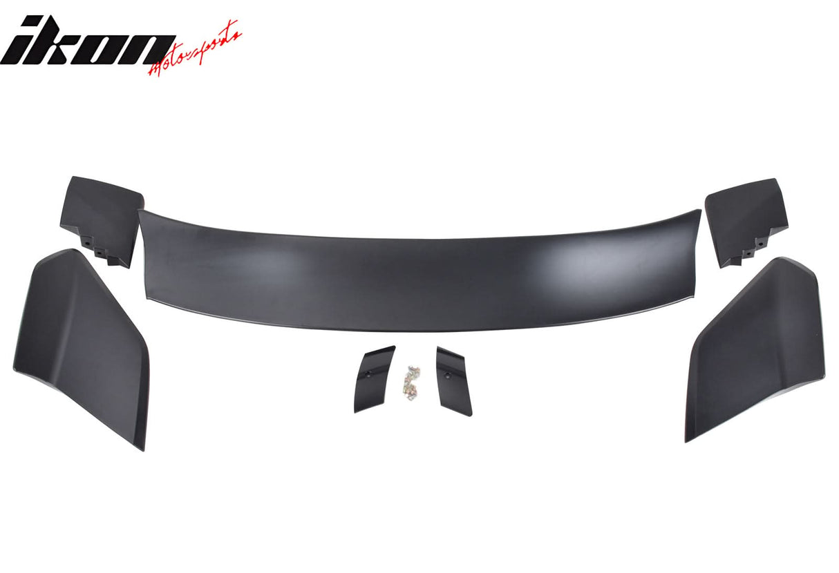 2016-2021 Honda Civic 10th Sedan TR Style Unpainted Trunk Spoiler ABS