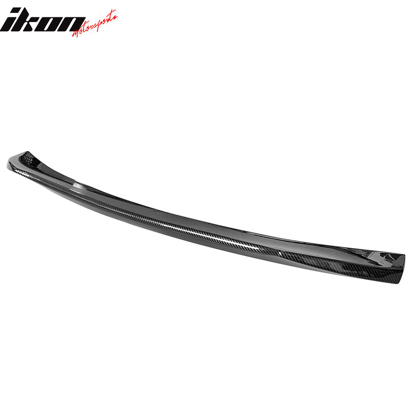 2017-2021 Honda Civic 10th Hatchback V Style CF Print Rear Spoiler