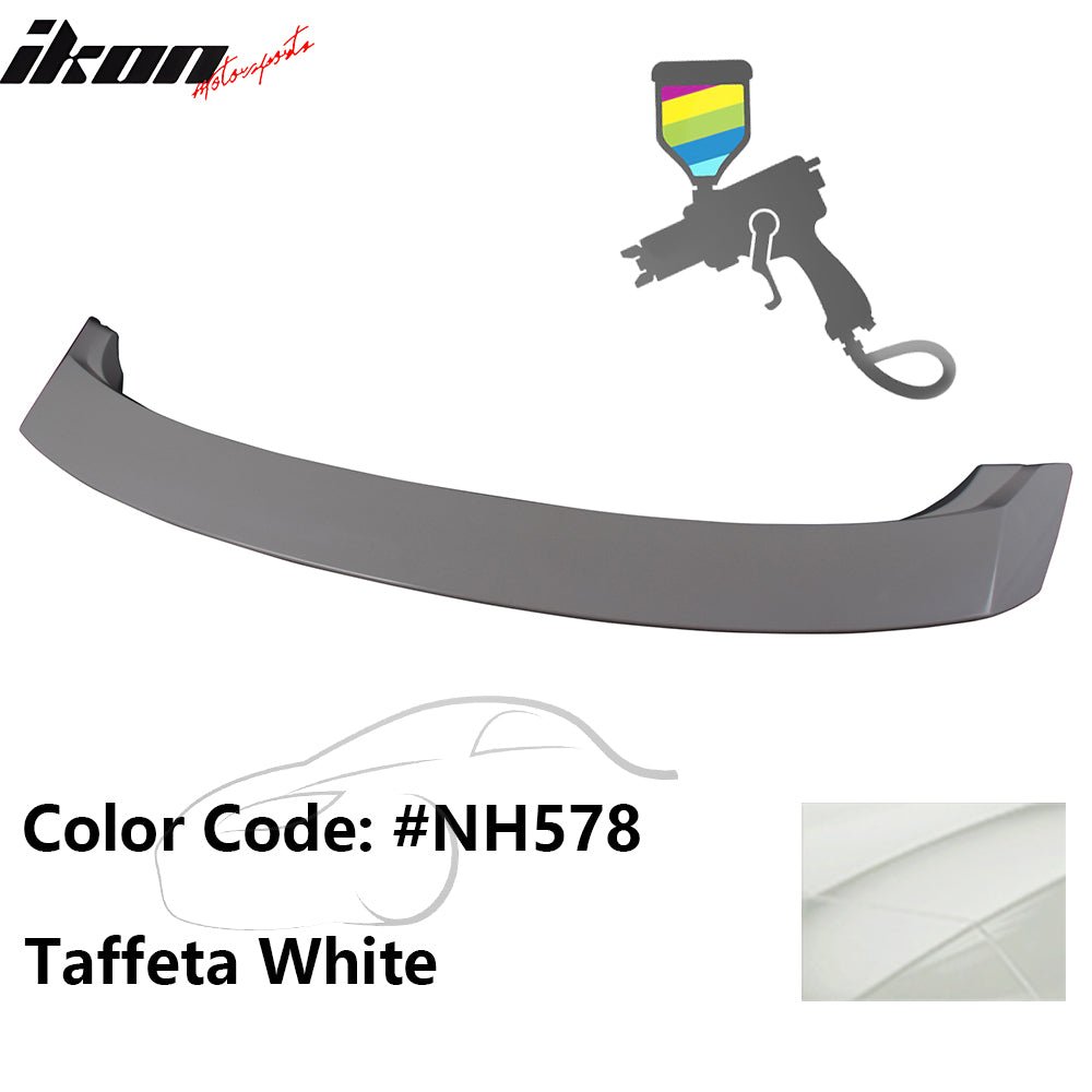 2022-2025 Honda Civic Modulo Style Painted #NH578 White Trunk Spoiler