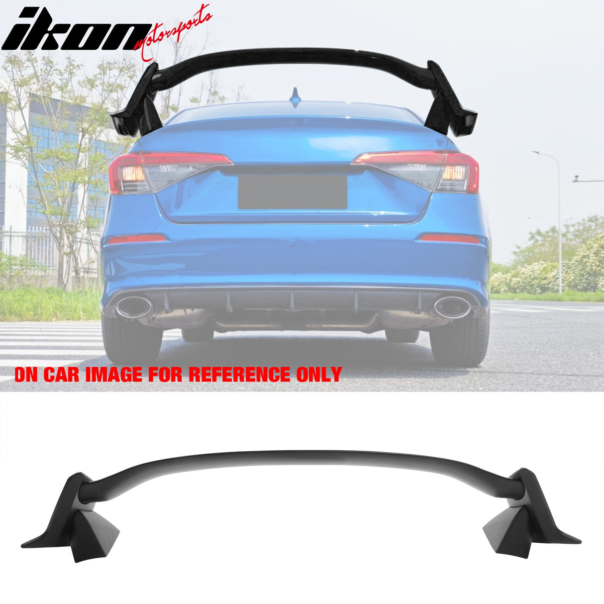 2022-2025 Honda Civic Sedan Type R Style Trunk Spoiler ABS