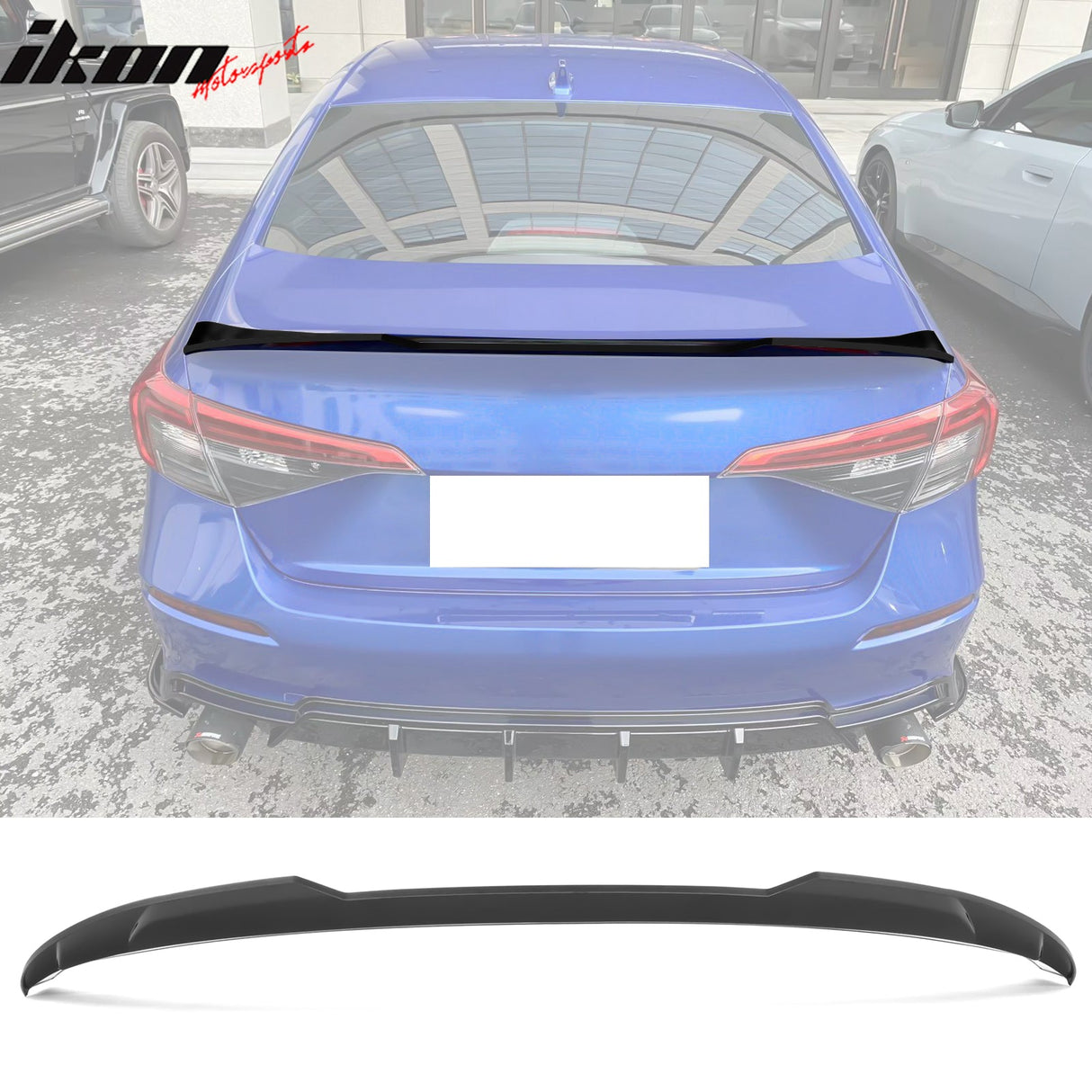 2022-2025 Honda Civic FE-C Style Rear Trunk Spoiler ABS
