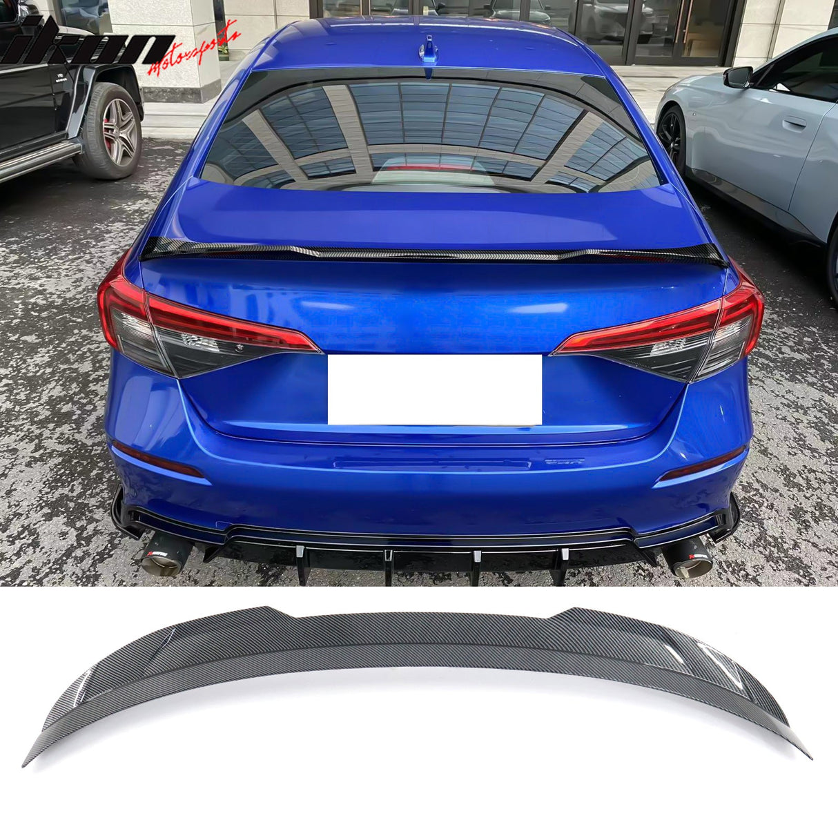 2022-2025 Honda Civic FE-C Style Rear Trunk Spoiler ABS