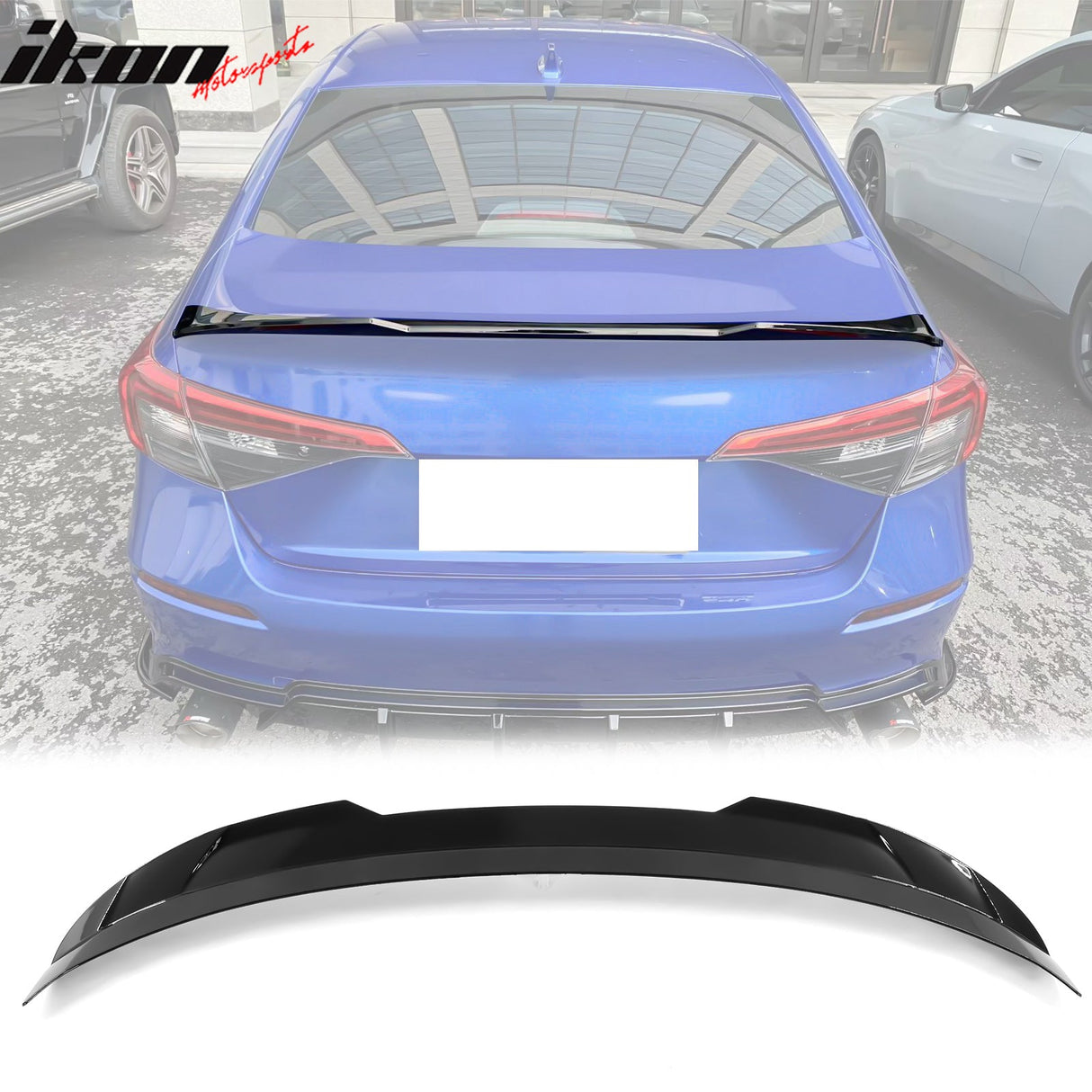 2022-2025 Honda Civic FE-C Style Rear Trunk Spoiler ABS