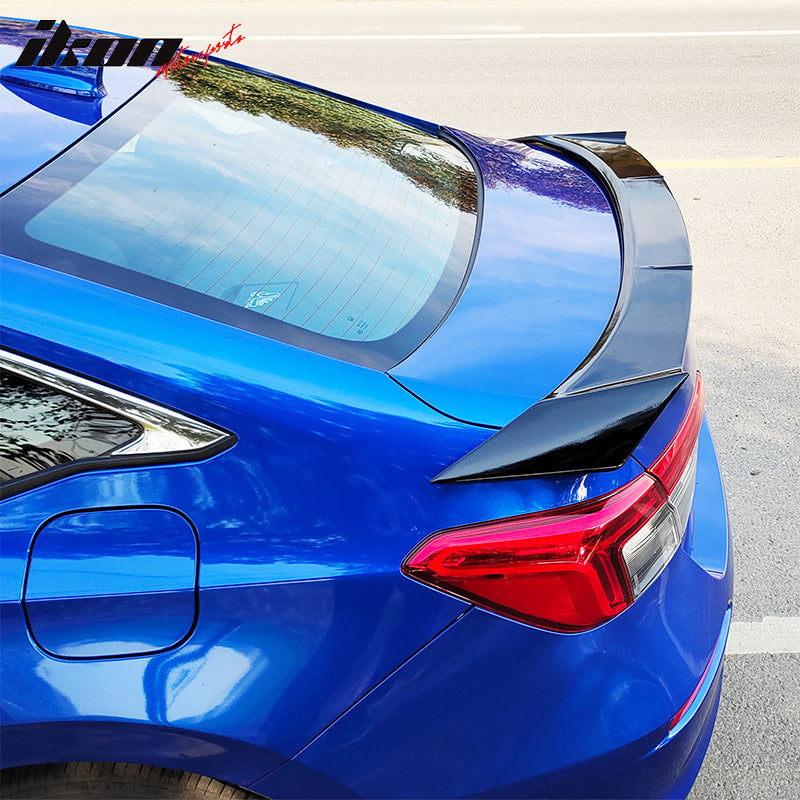 2022-2023 Honda Civic 4DR Sedan IKON Style Trunk Spoiler Wing ABS