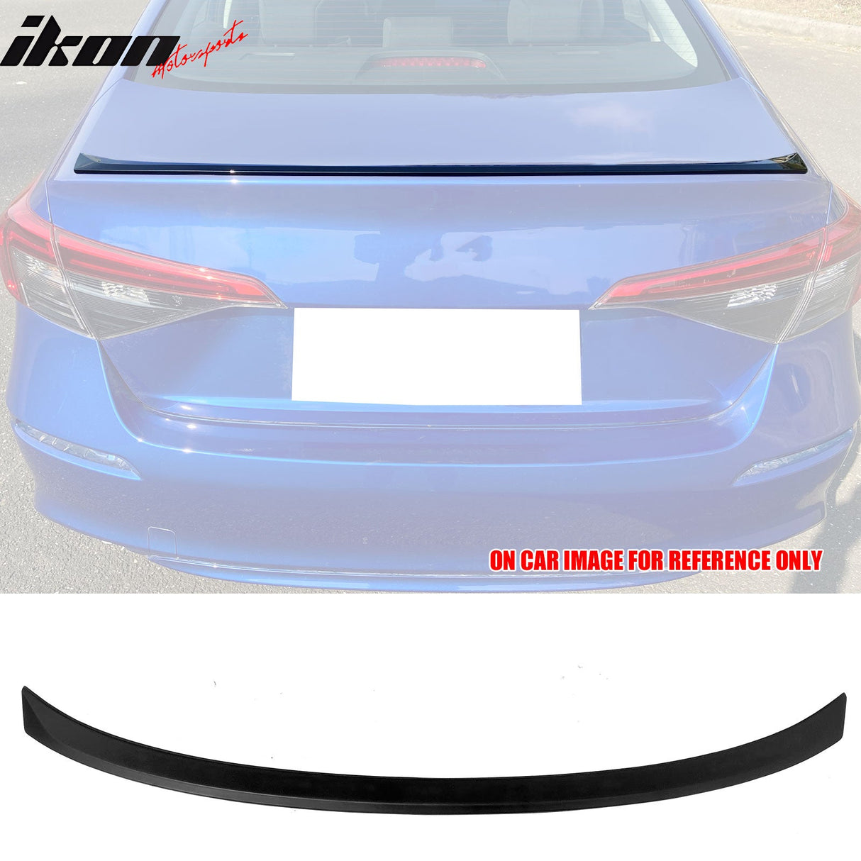 2022-2024 Honda Civic Sedan Sport Style Trunk Spoiler ABS