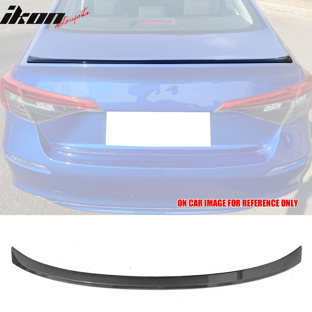 2022-2024 Honda Civic Sedan Sport Style Trunk Spoiler ABS