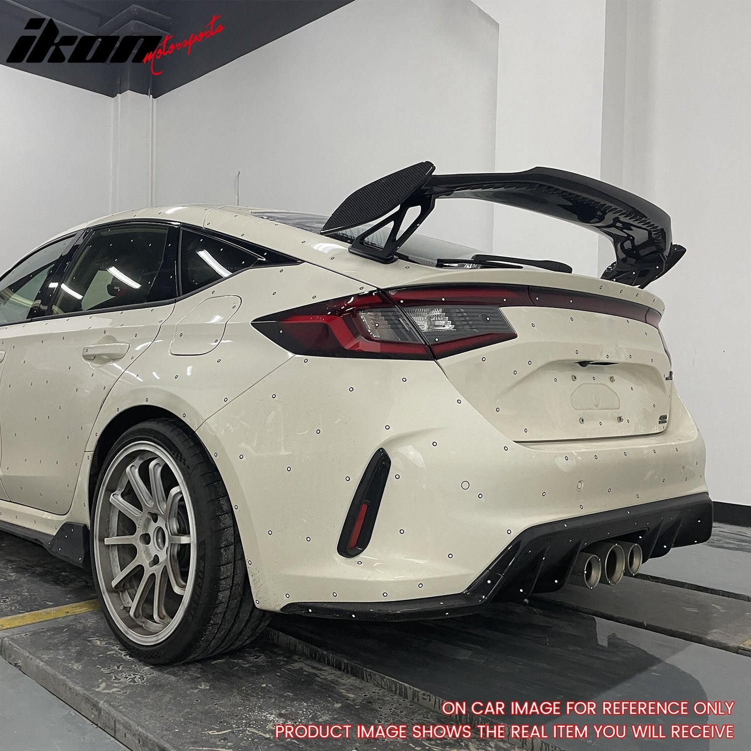 2023-2025 Civic Type R OE Style Honeycomb Carbon Fiber Trunk Spoiler