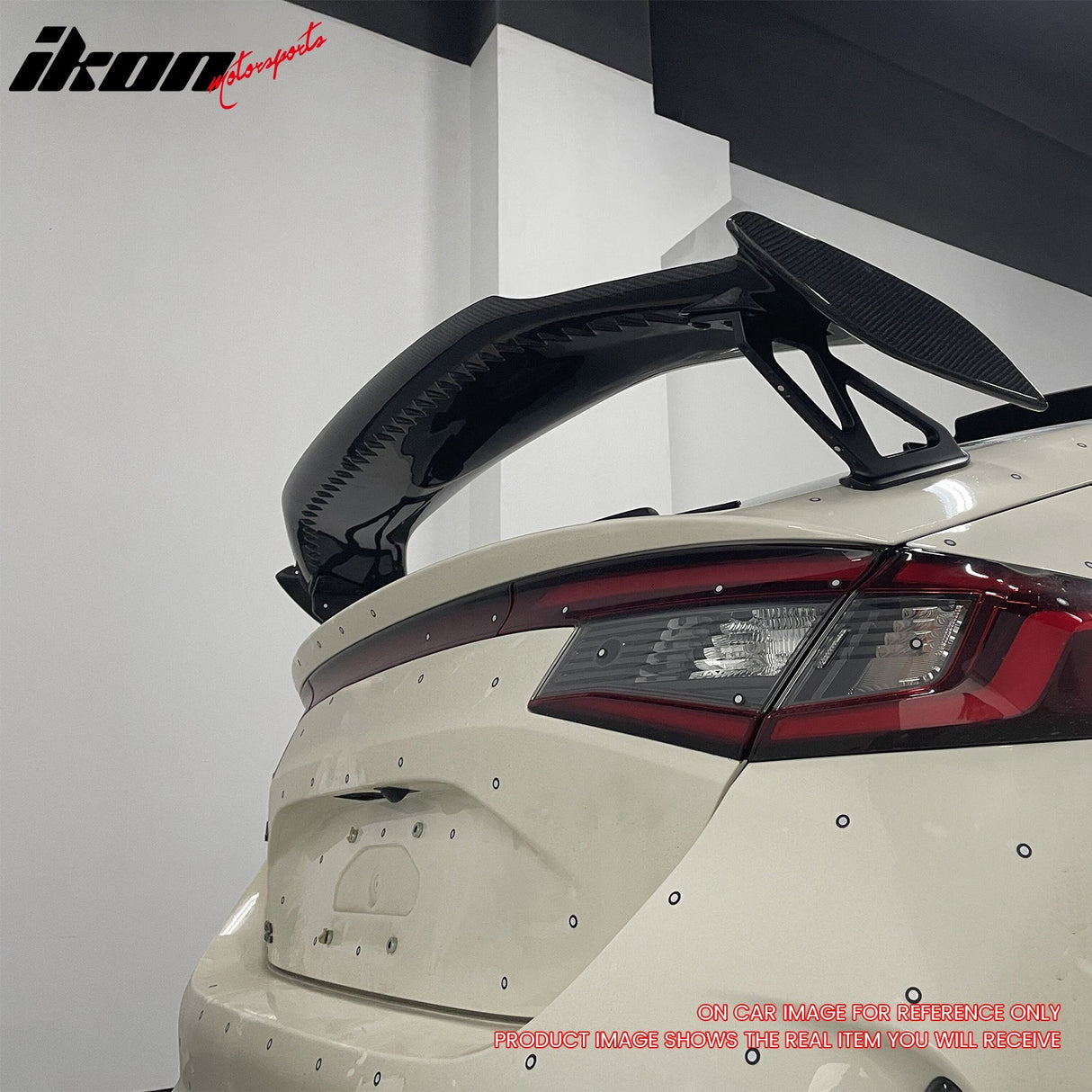 2023-2025 Civic Type R OE Style Red Carbon Fiber Trunk Spoiler