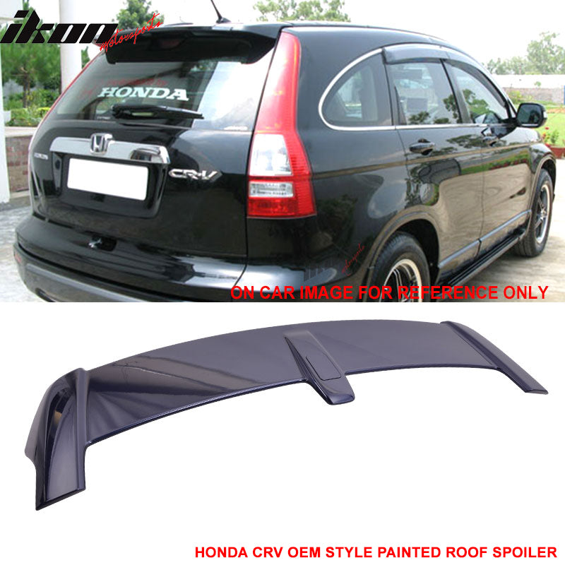 2007-2011 Honda CRV Rear Roof Spoiler Wing with LED Brake Light ABS