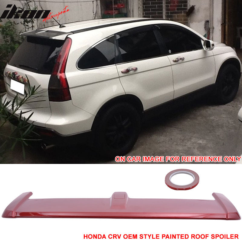 2007-2011 Honda CRV Rear Roof Spoiler Wing with LED Brake Light ABS
