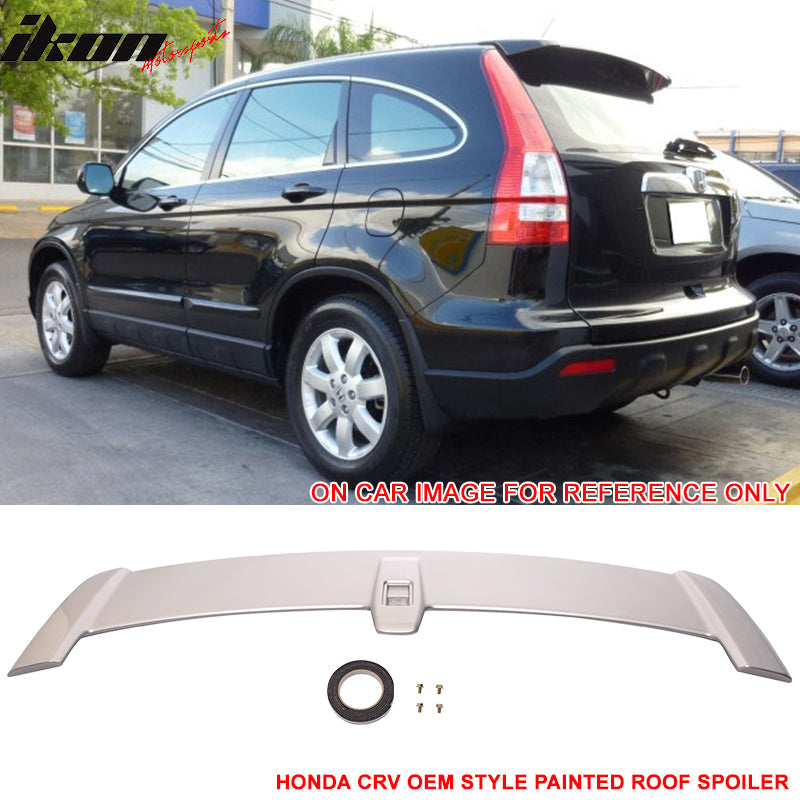 2007-2011 Honda CRV Rear Roof Spoiler Wing with LED Brake Light ABS